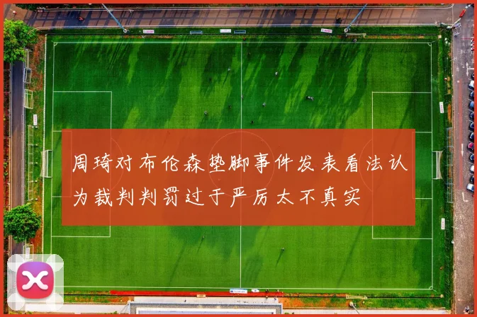 周琦对布伦森垫脚事件发表看法认为裁判判罚过于严厉太不真实